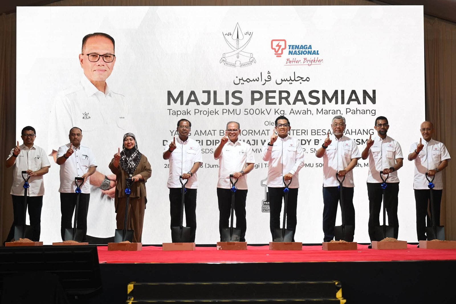 PMU 500kV Kampung Awah perkukuh grid tenaga Pantai Timur, tingkat keyakinan pelabur