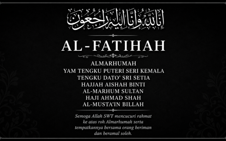 Tengku Puteri Seri Kemala Mangkat