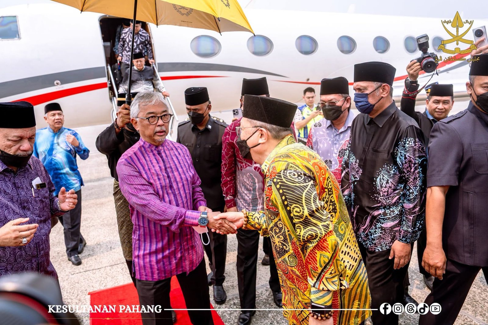 Sultan Pahang Berangkat ke Sarawak, Perkukuh Hubungan Dua Negeri