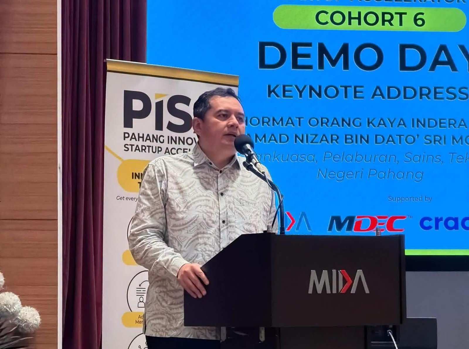 PISA Pacu Syarikat Pemula, Perkukuh Ekosistem Inovasi Pahang