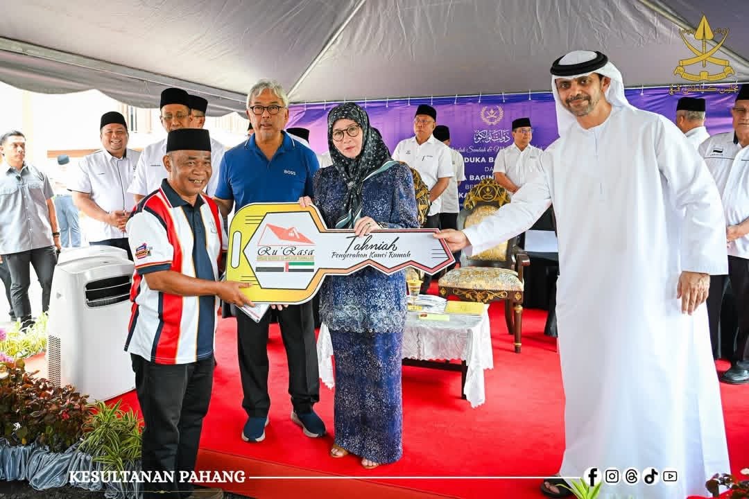 Sultan Pahang Mahu 790 Rumah Ru’RASA Dilindungi Insurans Berkelompok