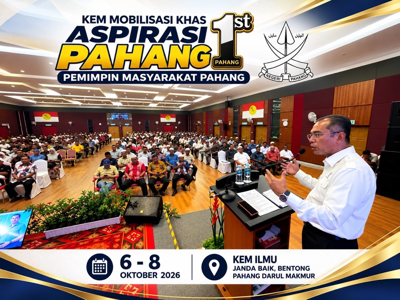 Tok Empat ‘Duta Kecil’ Pahang, Perkukuh Khidmat Kepada Rakyat – Ridzuan