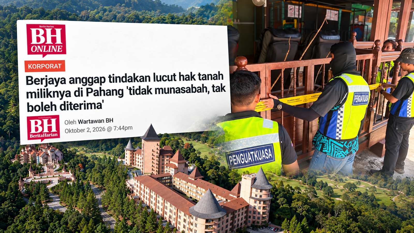 CUKAI TERTUNGGAK SYARIKAT ‘BERJAYA” SEJAK 2020, MENGAPA PAHANG DIPERSALAHKAN?