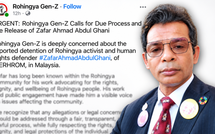 Rohingya Gen-Z Gesa Aktivis Zafar Ahmad Dibebaskan