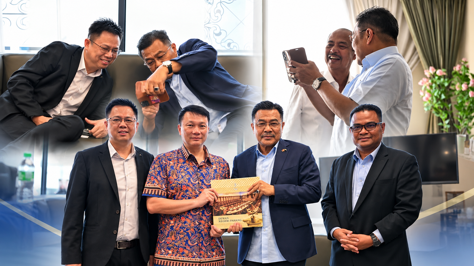 Speaker DUN Pahang Ziarah Tiga Bekas Wakil Rakyat