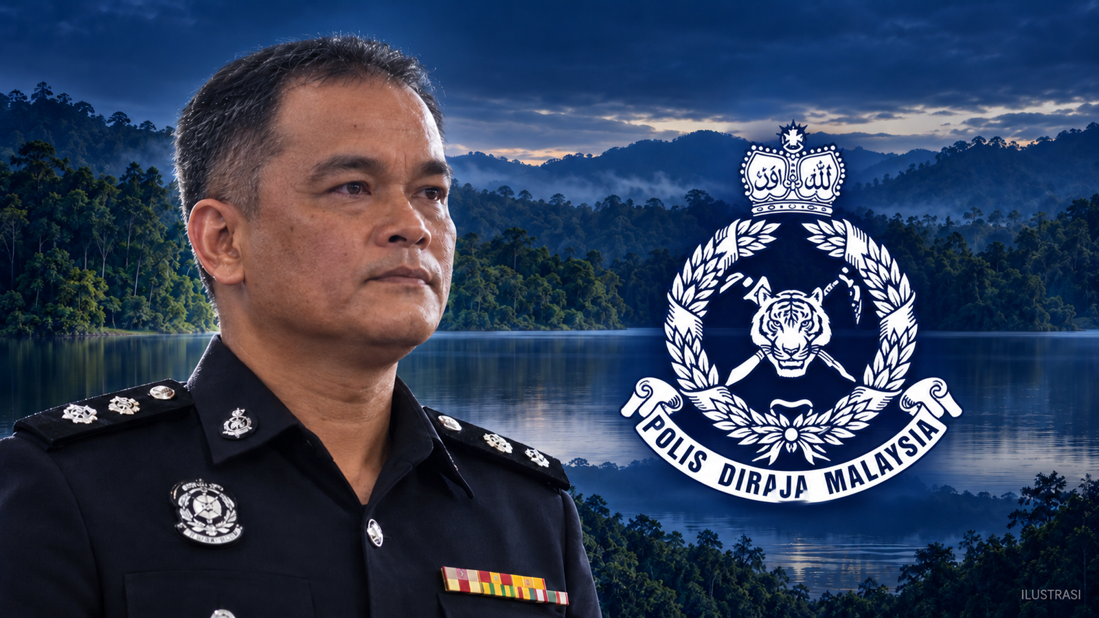 Dakwaan polis ditikam Orang Asli di Tasik Bera tidak benar